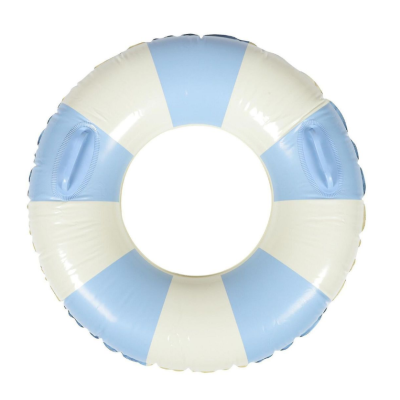 Sea & Sun <span>Retro Summer Inflatable Ring - Blue </span>
