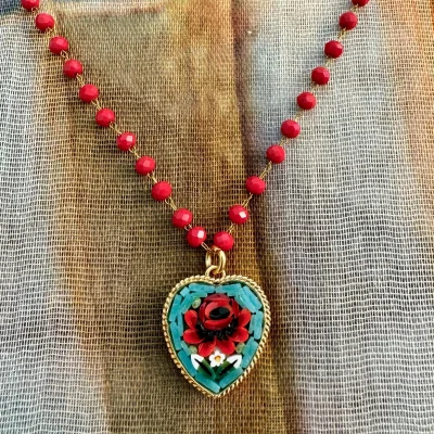 Bougainvillea Café <span>Amore a Prima Vista Necklace</span>